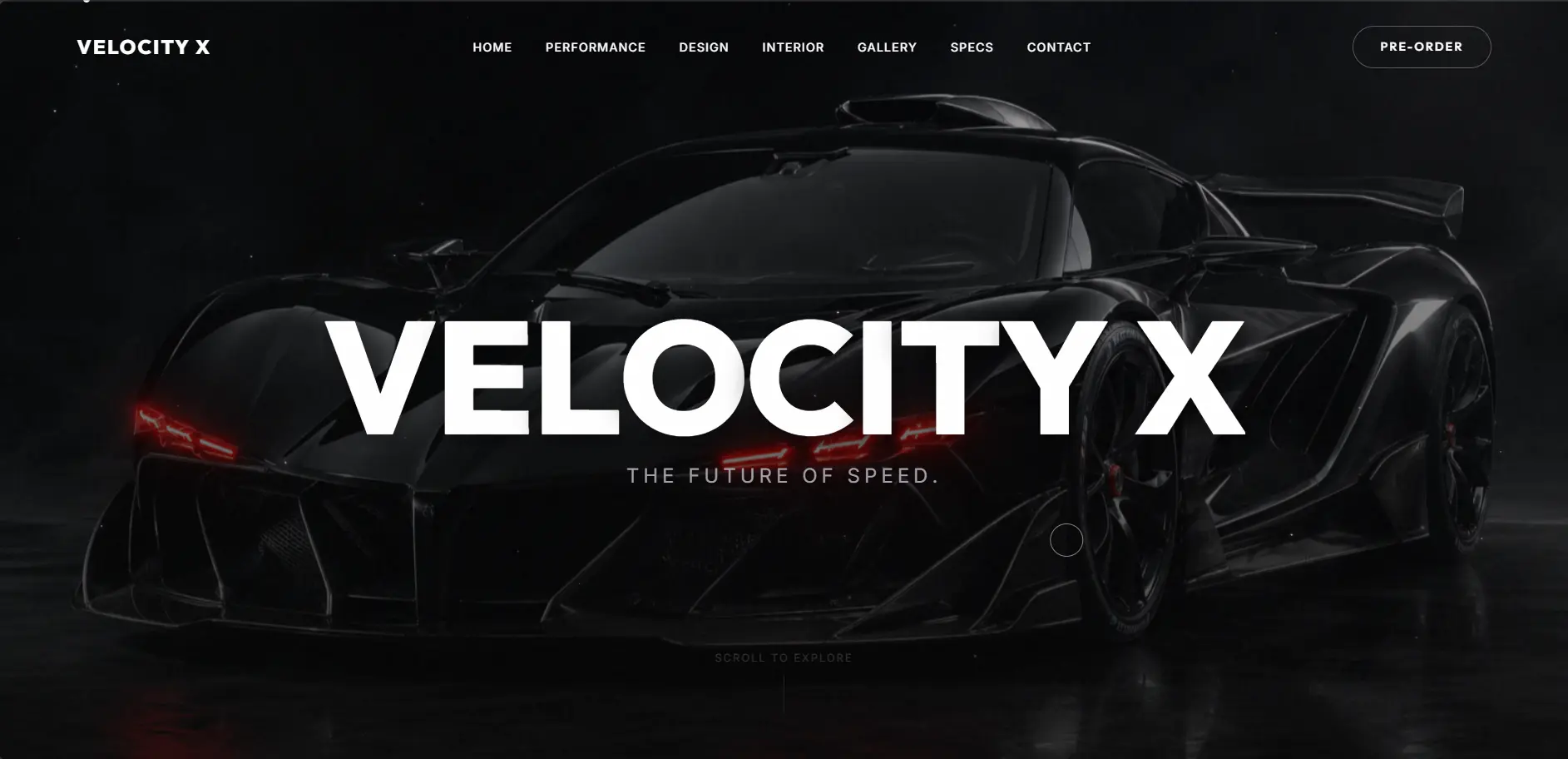 Luxury Car Showcase